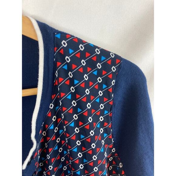 Charter Club Patterned Button Up Sweater Size Medium - Picture 3 of 6